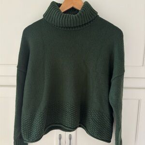 Madewell Merino Wool Blend Turtleneck Sweater